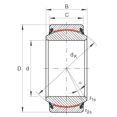 P(ji)S GE60-UK-2RS,  DIN ISO 12 240-1 ˜, Soɂȴܷ