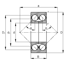 ǽ|S 3309-DA, (j) DIN 628-3 ˜ʵҪߴ磬pɷxʷփȦ|  = 45