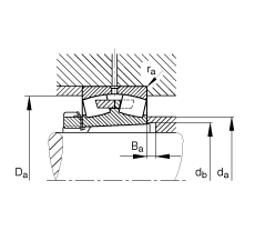 {ĝLS 22344-K-MB + H2344X, (j) DIN 635-2 ˜ʵҪߴ, F׺;o